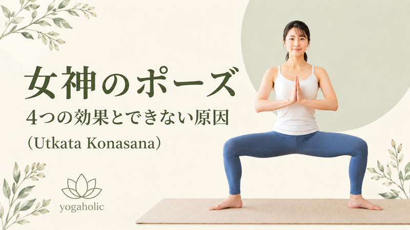 女神のポーズ