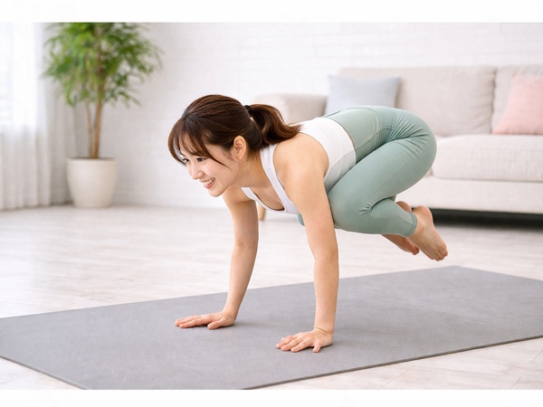 カラスのポーズの4つの効果