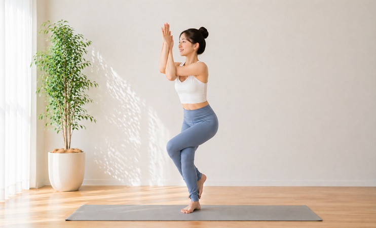 わし の ポーズ