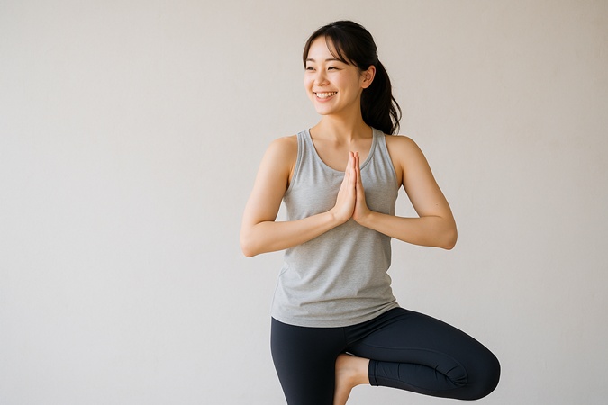 片足立ちポーズが上手くなるためのコツ3つ