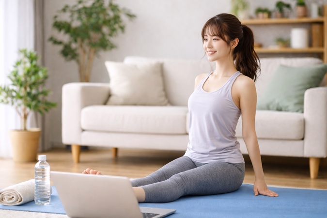 オンラインヨガの注意点