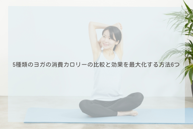 ヨガ カロリー 消費
