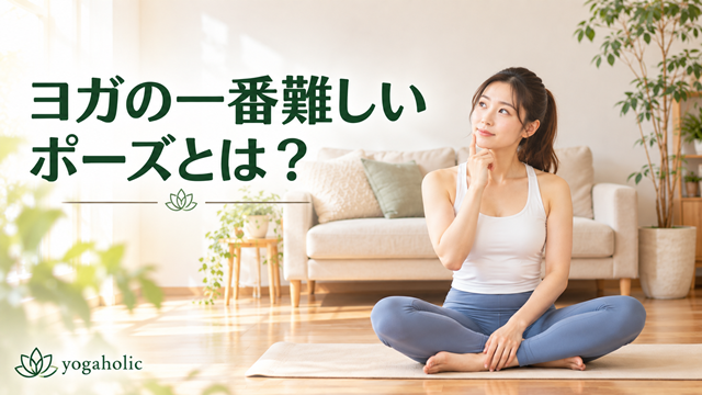 ヨガの一番難しいポーズとは？