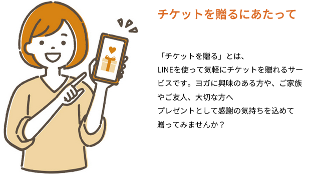 ウェルチケ　贈るにあたって
